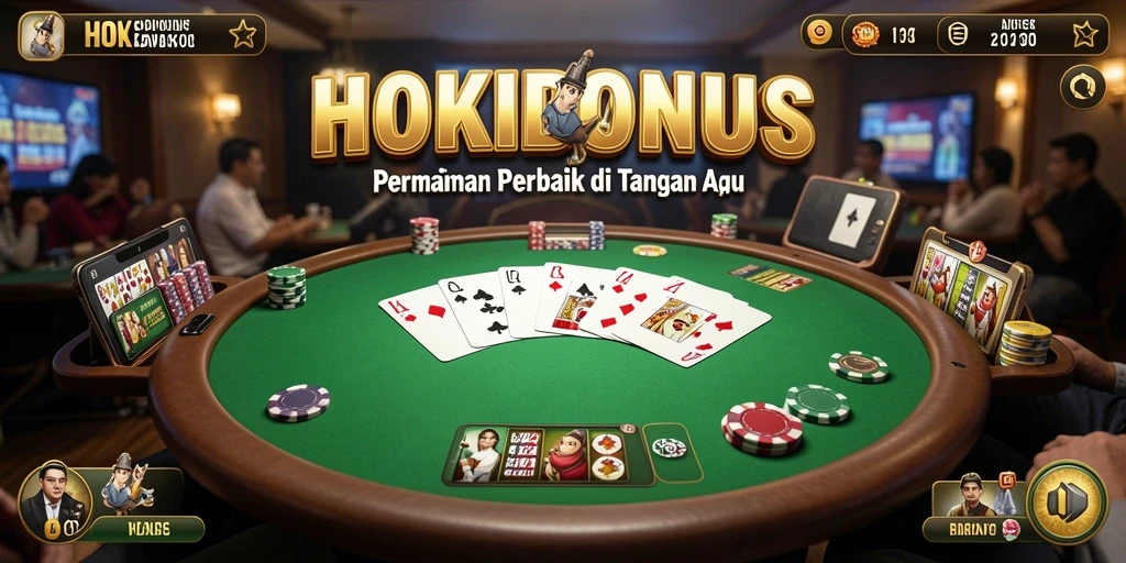 Tampilan gameplay seru di HOKIBONUS dengan pemain yang beradu strategi.