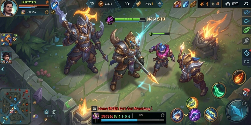 Screenshot gameplay IKNTOTO yang penuh aksi dan strategi.