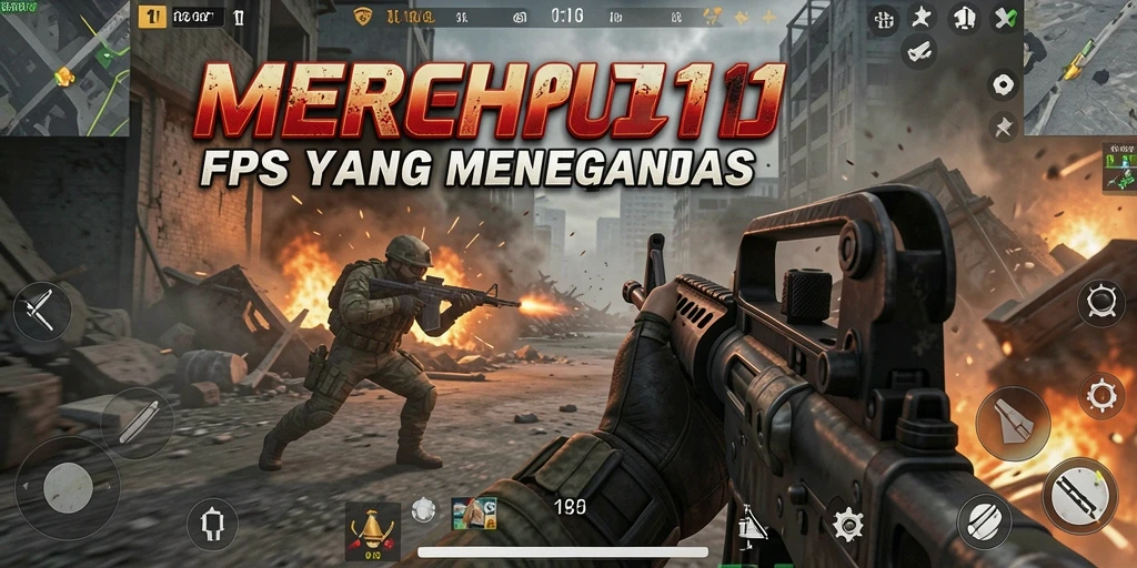 Screenshot utama <strong>MEGA111</strong> menampilkan aksi pertempuran intens.
