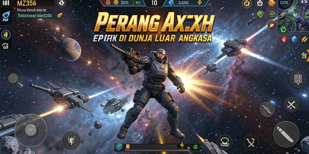 Tampilan gameplay intens dari MZ356 dengan aksi penuh adrenalin.