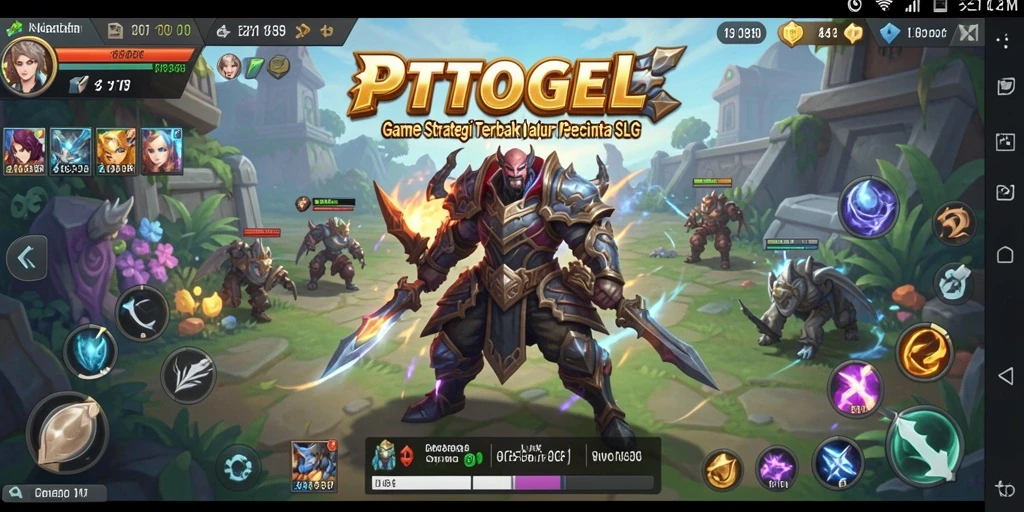 Tampilan gameplay PTTOGEL yang seru dan strategis.
