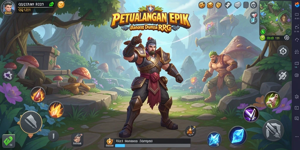 Gameplay RPG yang mendebarkan dengan grafis menawan.