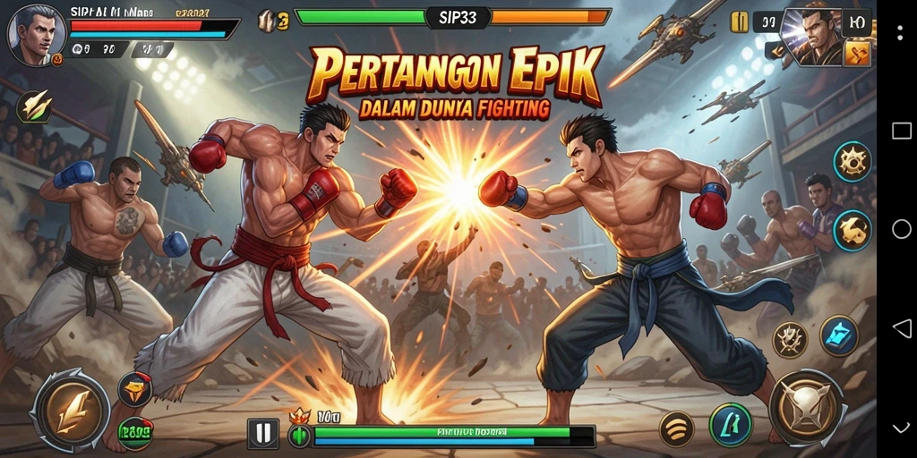 Tampilan gambar dari SIP33 menampilkan aksi pertarungan yang mendebarkan.