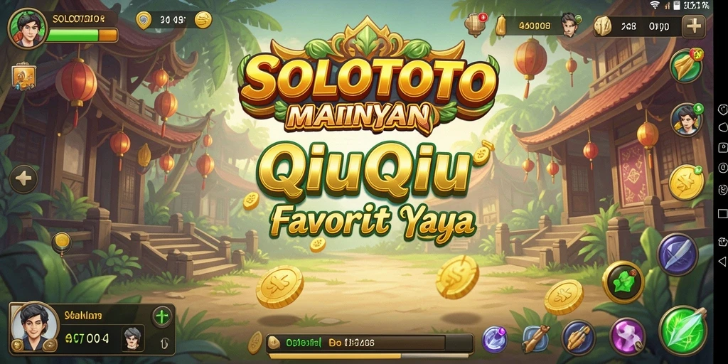 Tampilan menarik saat bermain QiuQiu di SOLOTOTO.