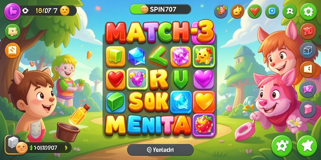 Tampilan gameplay SPIN707 yang seru dan menarik.