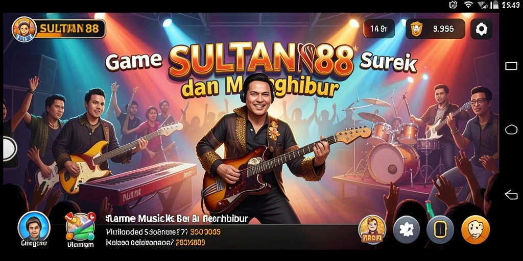 Screenshot game SULTAN88 menampilkan gameplay seru musik interaktif.