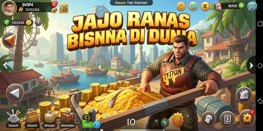 Screenshot gameplay SVIP4 yang menampilkan aksi manajemen Tycoon.