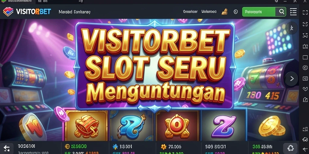 Gameplay menarik di VISITORBET dengan berbagai tema slot yang beragam.