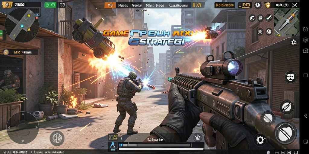 Tampilan gameplay intens dalam WAK89 dengan aksi TPS yang menegangkan.